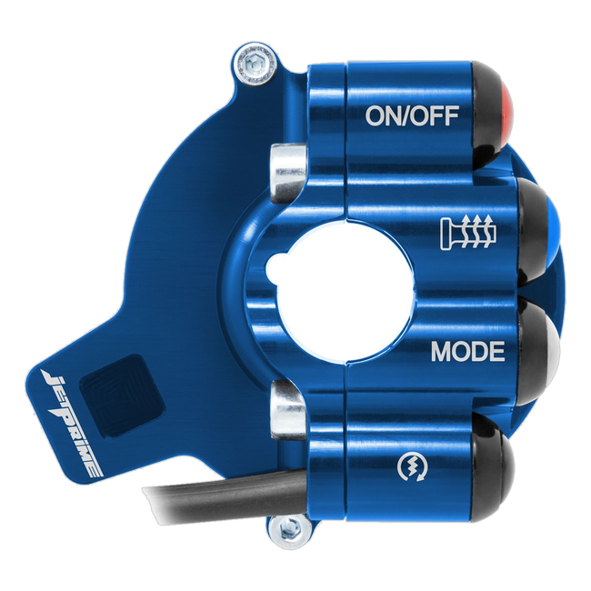 Gasgriffgehäuse mit integriertem Lenkerschalter JetPrime BMW S 1000 RR (15-18) JP CO BM008 – geschlossenes Gehäuse