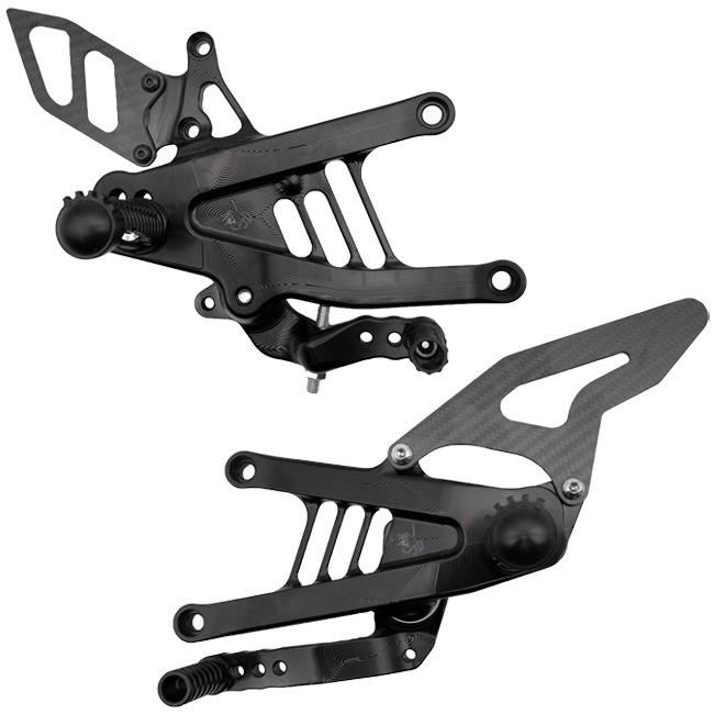 Fußrastenanlage "Standard" Spider Racing Ducati Panigale V4/S/R (25-26) 10.D311