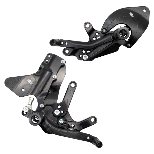 Fußrastenanlage Spider Racing Ducati Panigale V2/S 890 (25-26) 10.D333