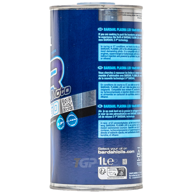Bardahl 10W50 Plasma LXR - 1 Liter Premium Öl