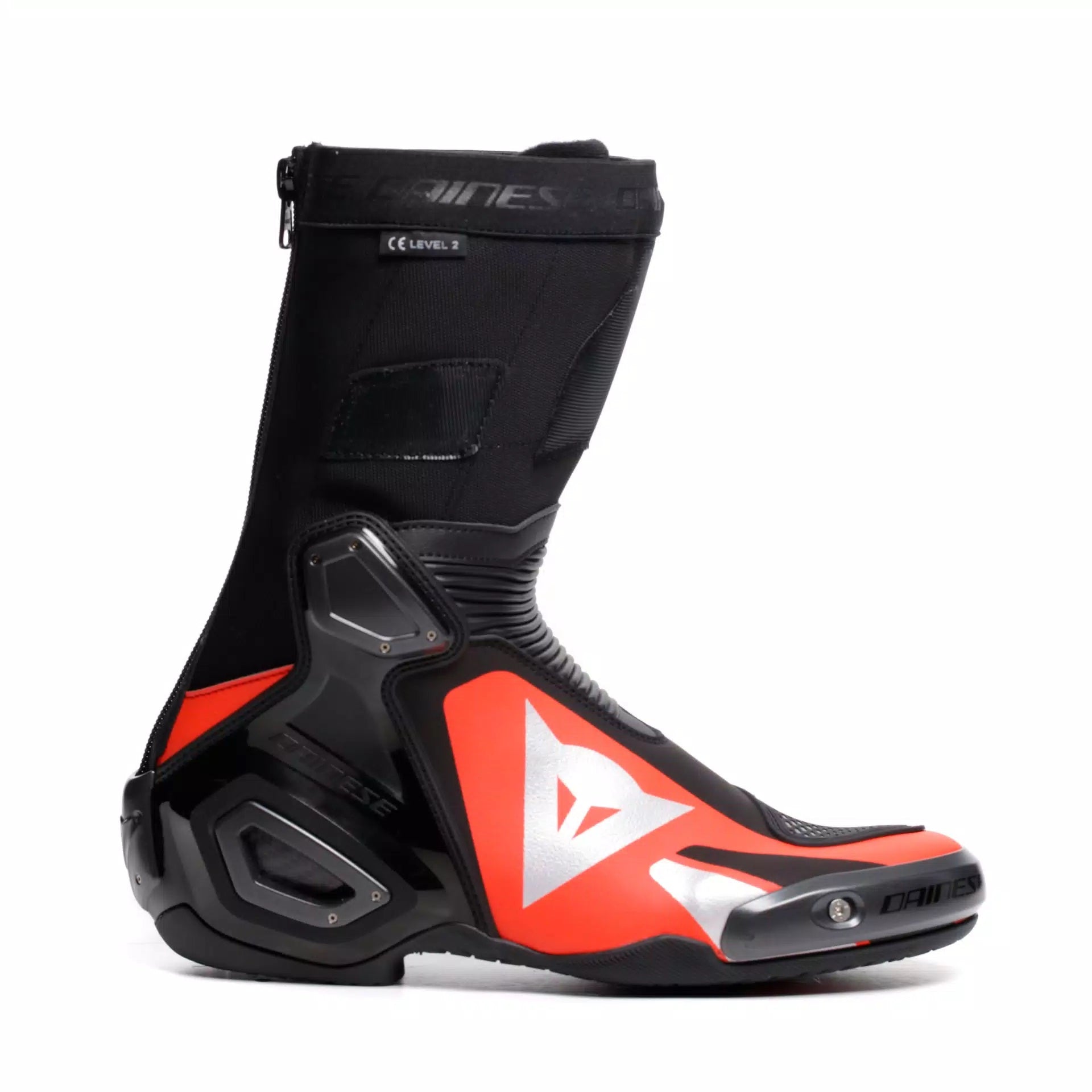 Dainese Axial 2 Racing und Straßen Motorradstiefel | Herren | Schwarz/Rot | 20179000526280