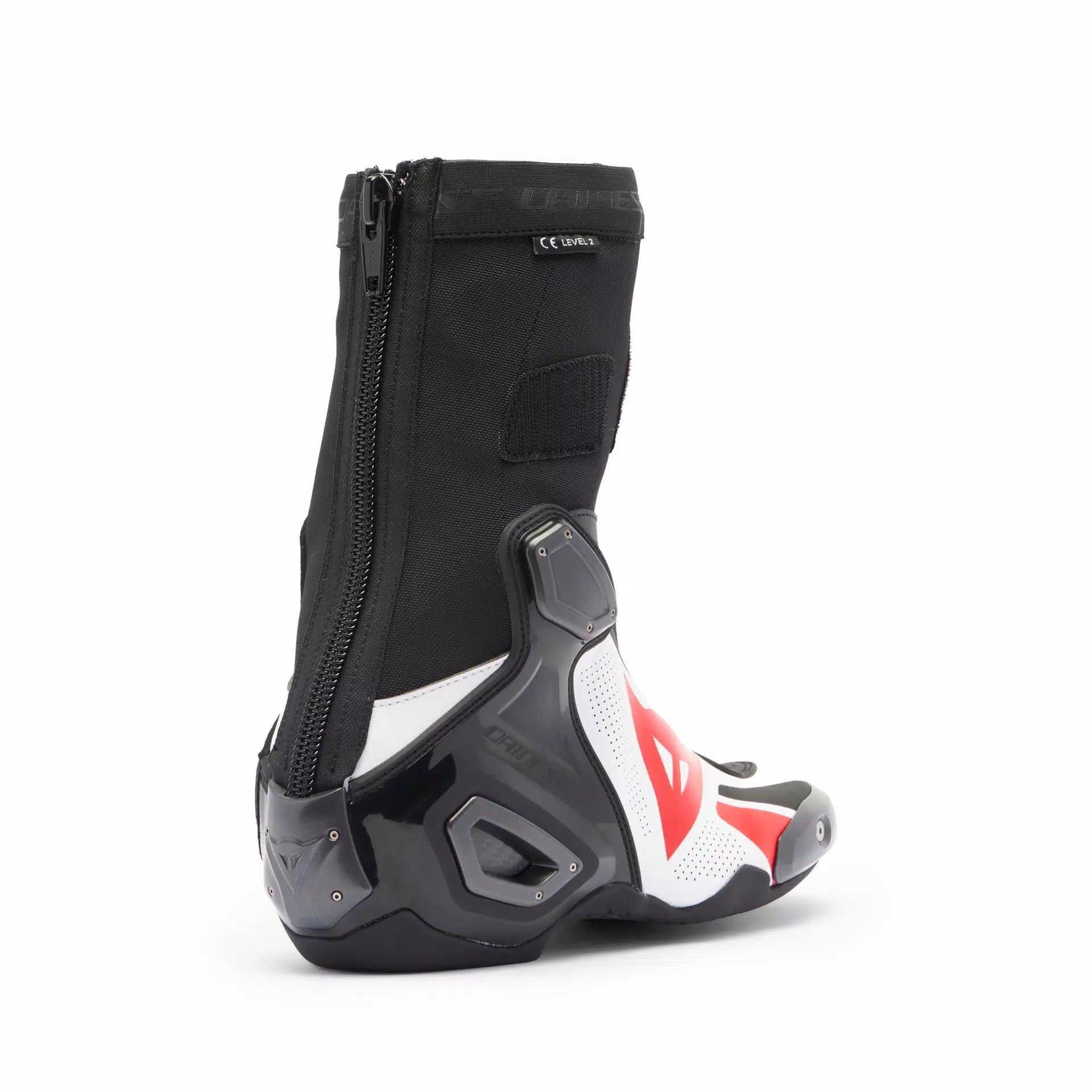 Dainese Axial 2 Air Racing und Straßen Motorradstiefel | Herren | Schwarz/Weiß | 2017900053V780