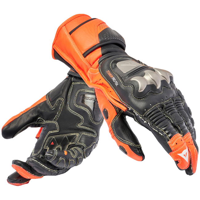 Dainese Full Metal 7 Racing Motorrad Lederhandschuhe | Herren | Schwarz/Rot | 201810001462800