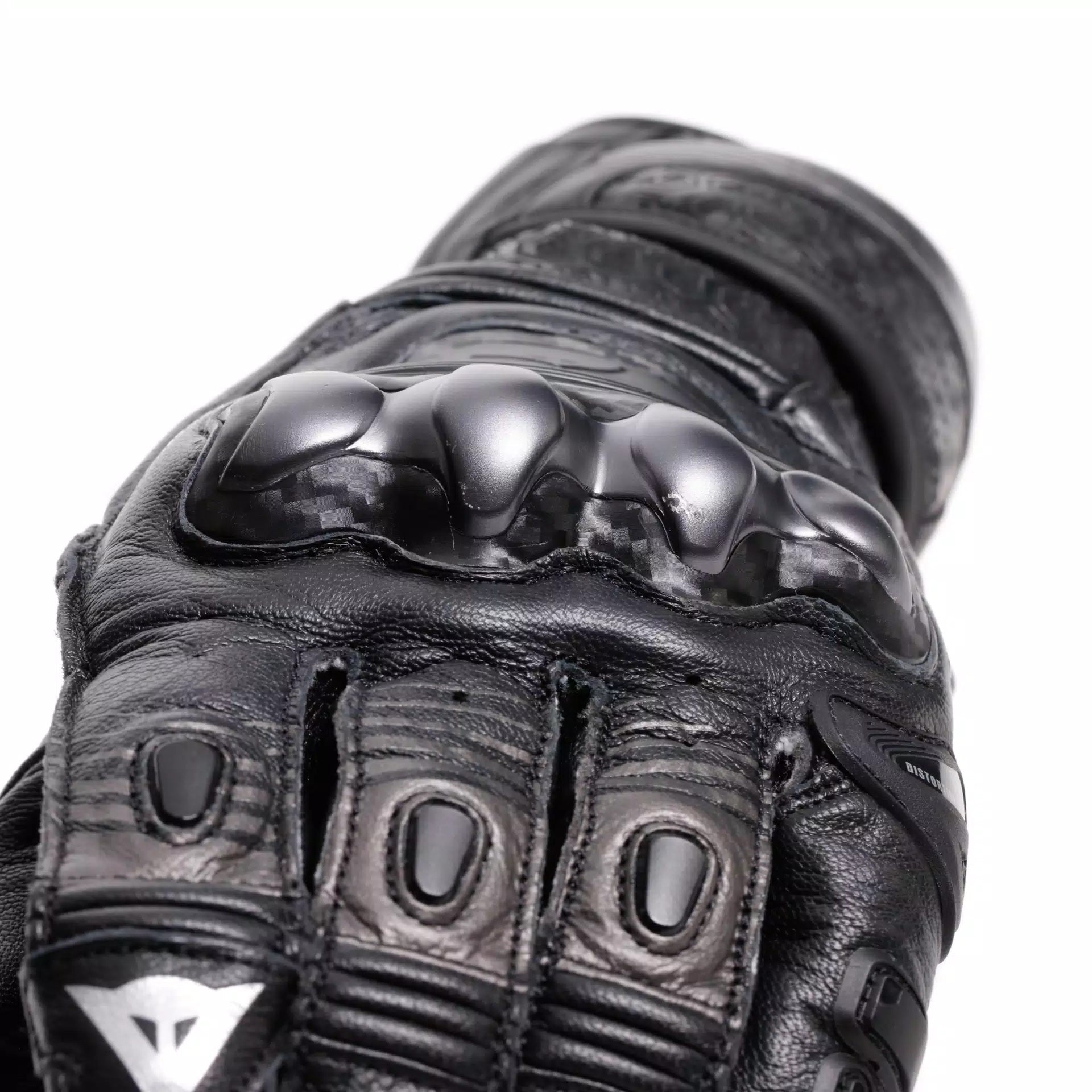 Dainese Fiero Racing Motorrad Lederhandschuhe | Herren | Schwarz | 201810002560400