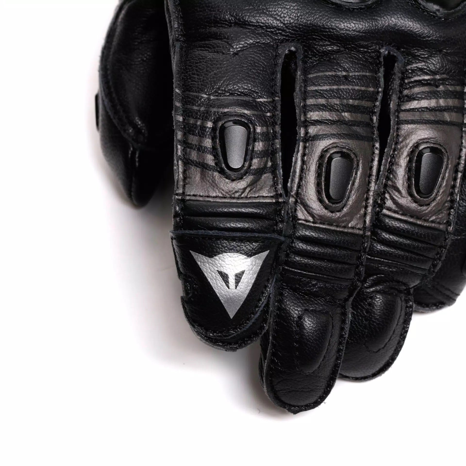 Dainese Fiero Racing Motorrad Lederhandschuhe | Herren | Schwarz | 201810002560400