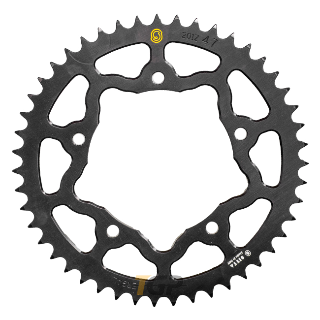 Sitta Aluminium Kettenrad Suzuki GSX-R 600 & 750 (03-10) (201Z) – 37-47 Zähne, 520 Teilung