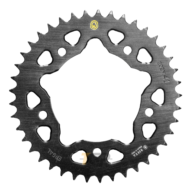 Sitta Aluminium Kettenrad Yamaha YZF-R1/M RN32/RN49 & RN65 (15-25) (202M) – 37-47 Zähne, 520 Teilung