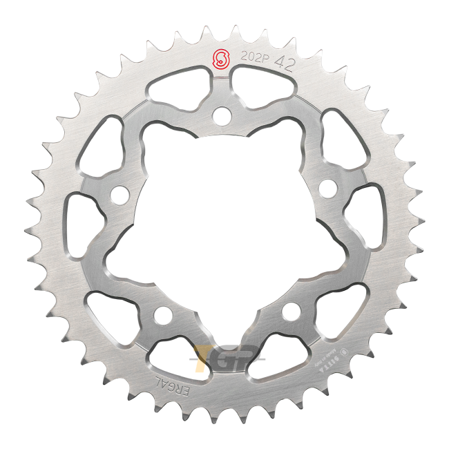 Sitta Aluminium Kettenrad Aprilia RS 660 (20-26) (202P) – 37-48 Zähne, 520 Teilung