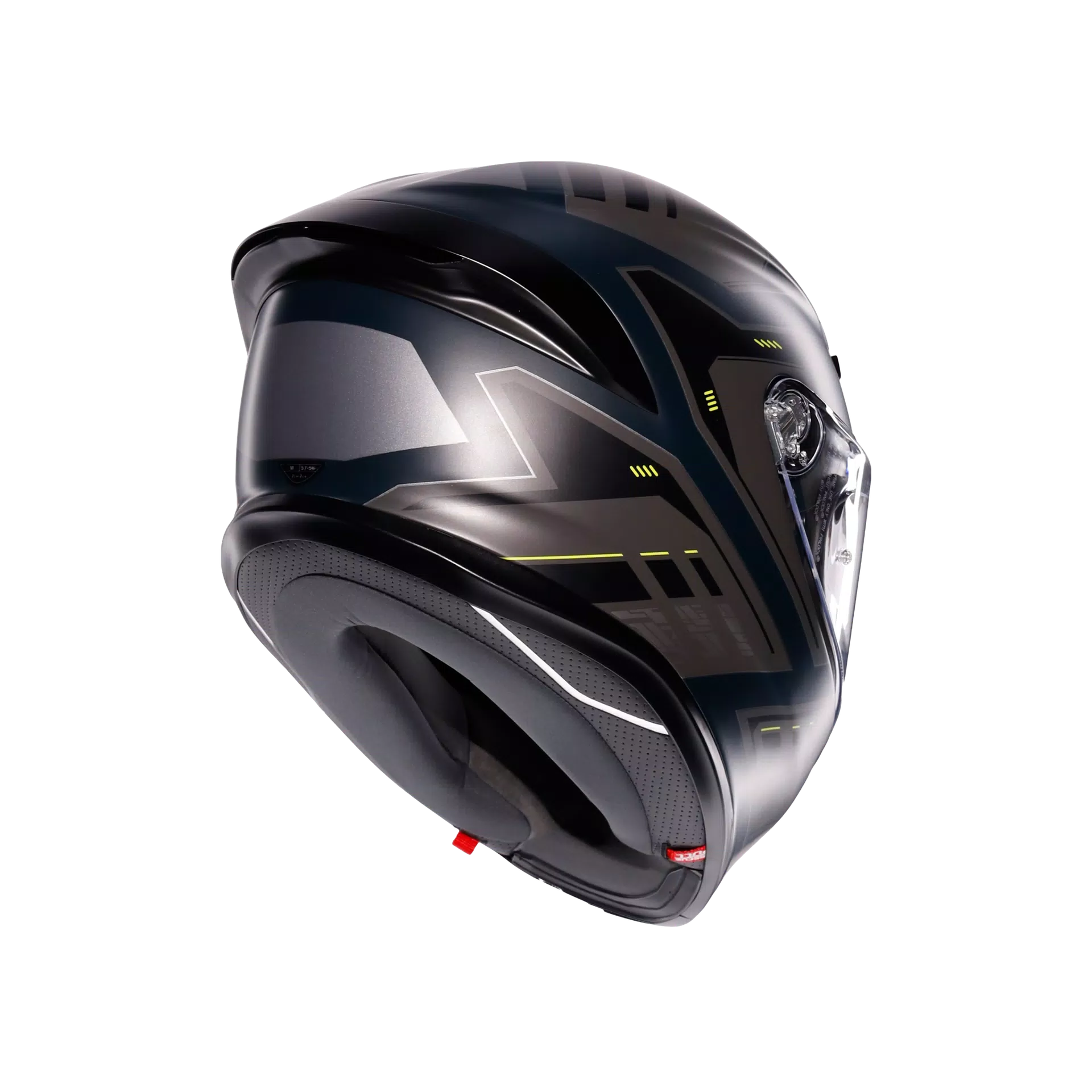 AGV K6 S Helm Enhance Matt Grau/Gelb Fluo | 2118395001022