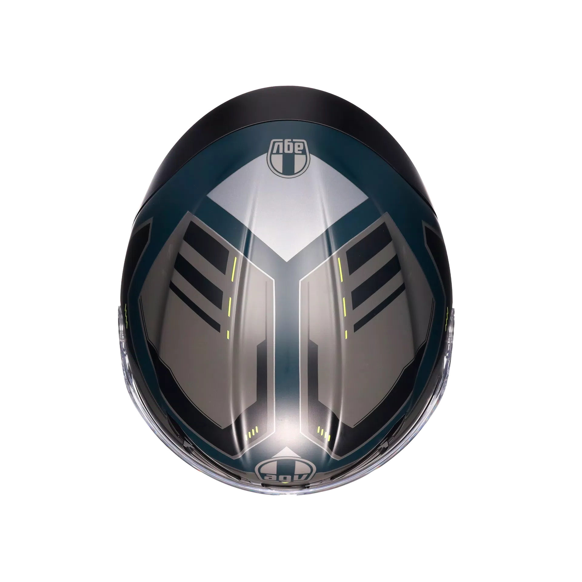 AGV K6 S Helm Enhance Matt Grau/Gelb Fluo | 2118395001022