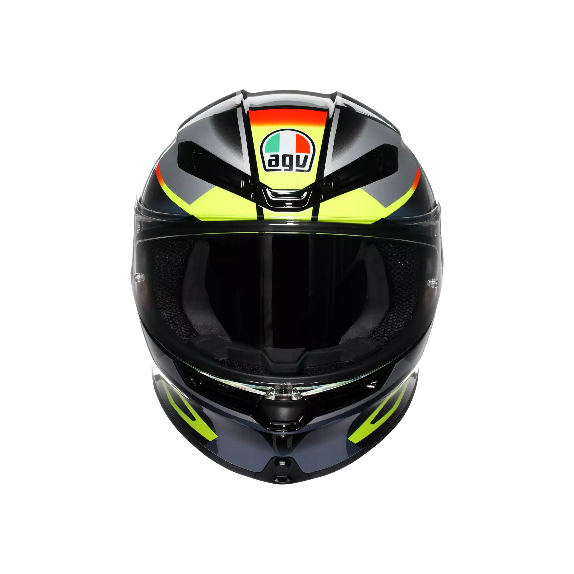 AGV K6 S Helm Erazer Schwarz/Rot/Gelb Fluo | 2118395001026