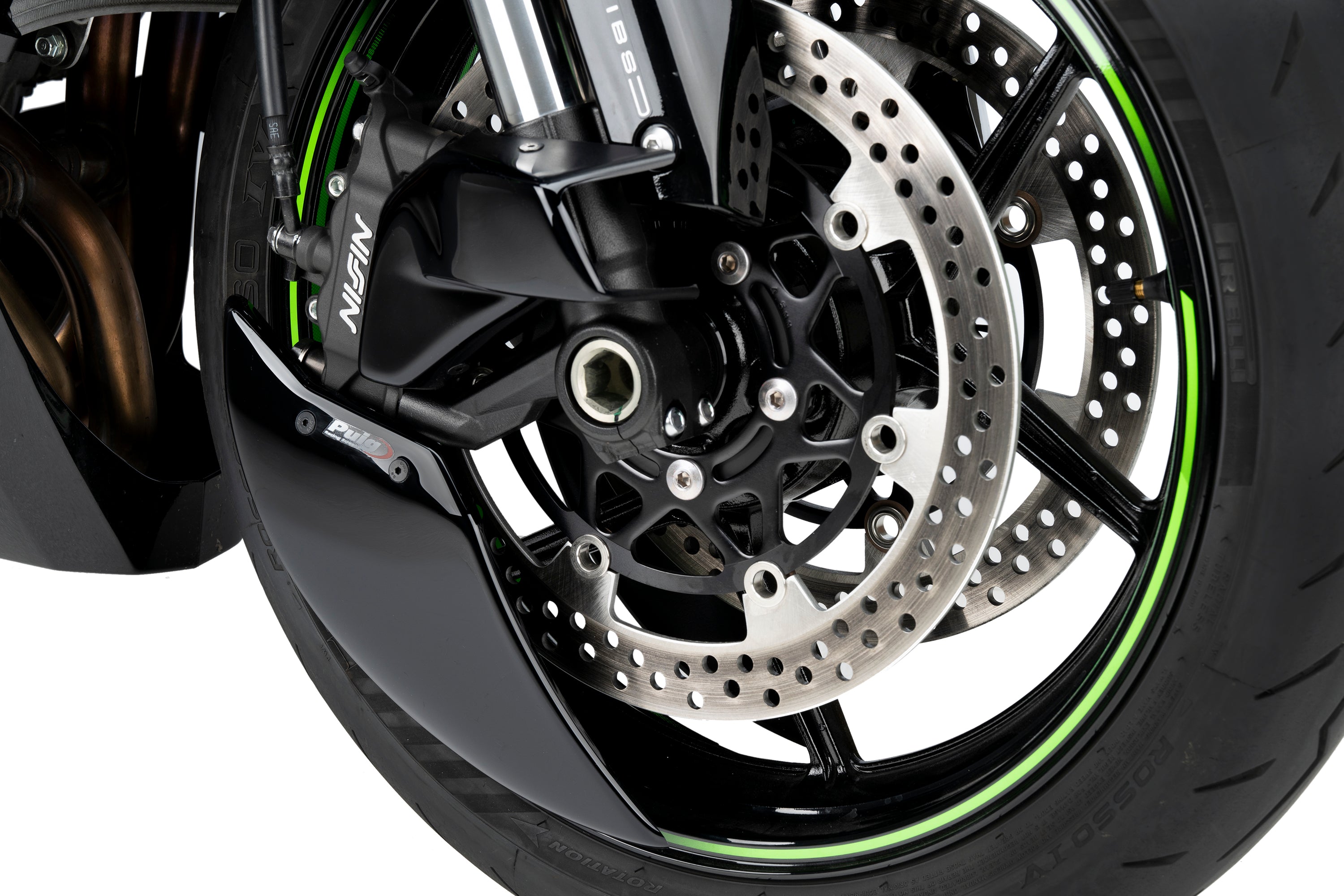 Bremszangen Kühlung Air Ducts Puig Kawasaki ZX-6 R (24-25)