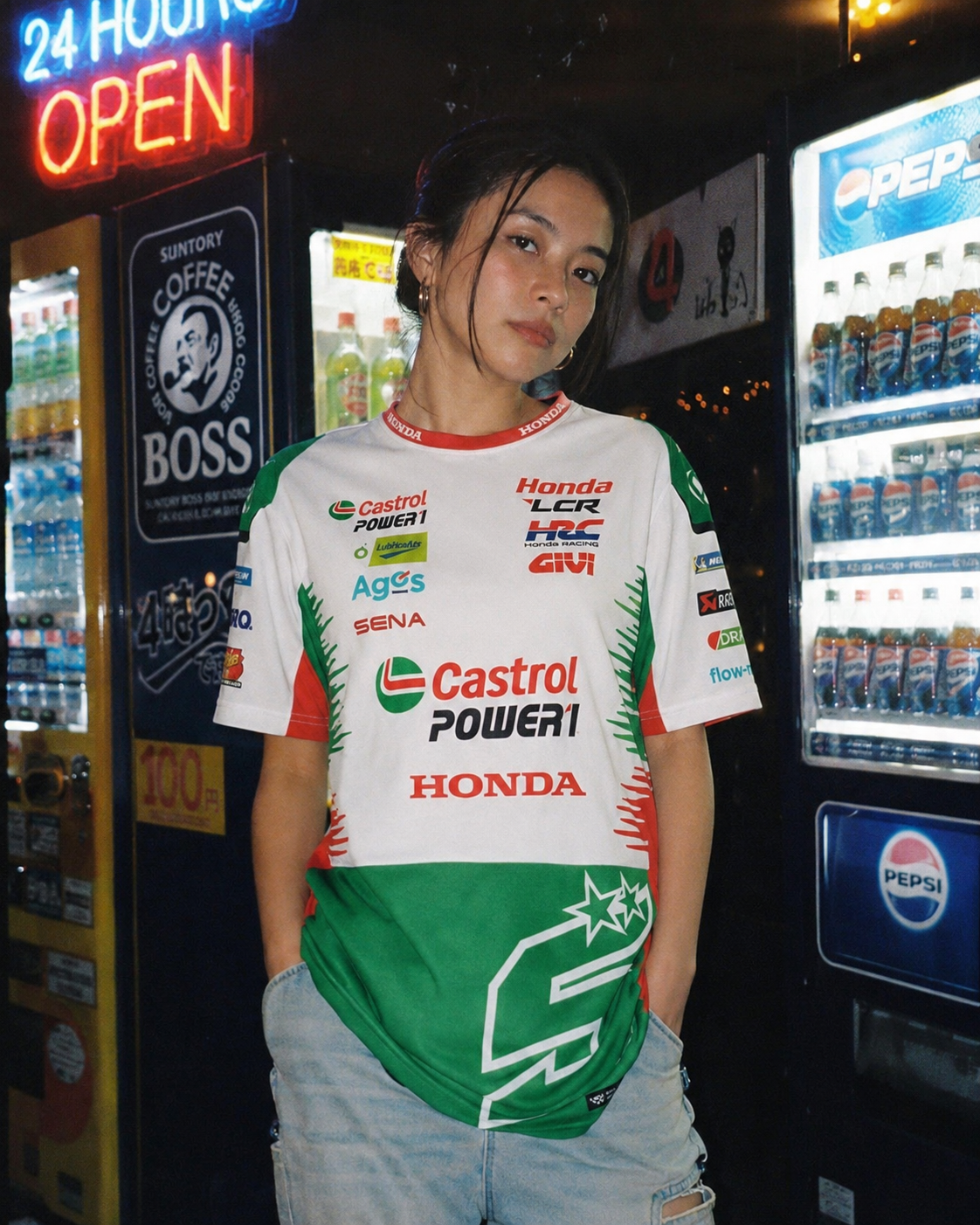 LCR Honda Racing Team Johann Zarco #5 T-Shirt Replica Herren 2026 IXON