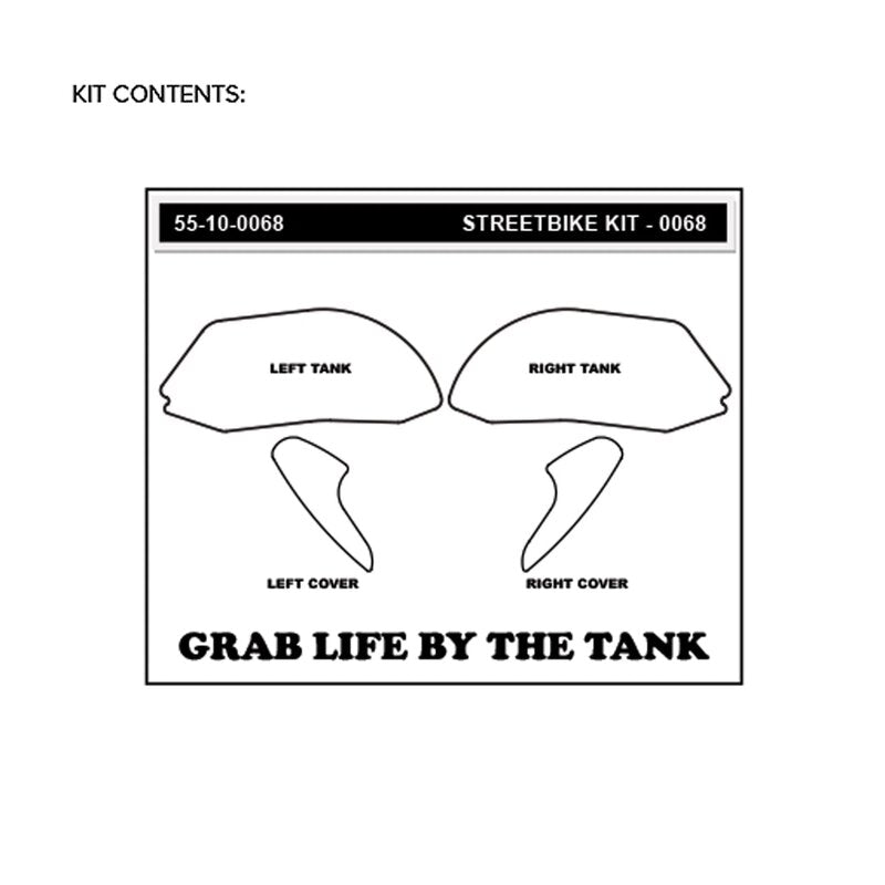 Stompgrip Vulcano Traction Pads Ducati Panigale V2 955 (20-24) 55-10-0068-2