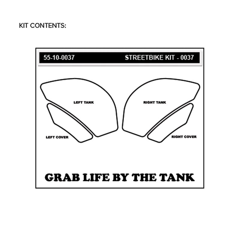 Stompgrip Icon Traction Pads Kawasaki ZX-6R/636/RR (09-26) 55-14-0037