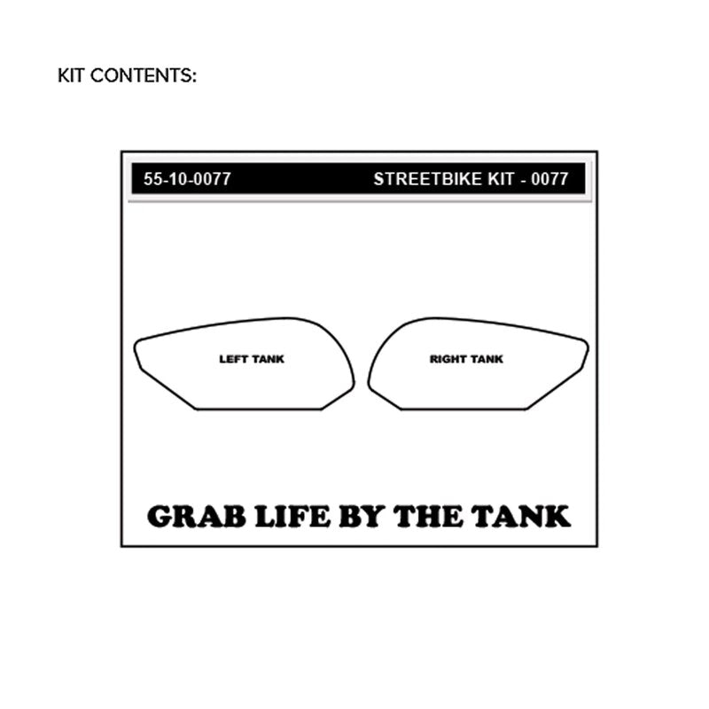Stompgrip Icon Traction Pads Triumph Daytona 675/R (06-12) 55-14-0077