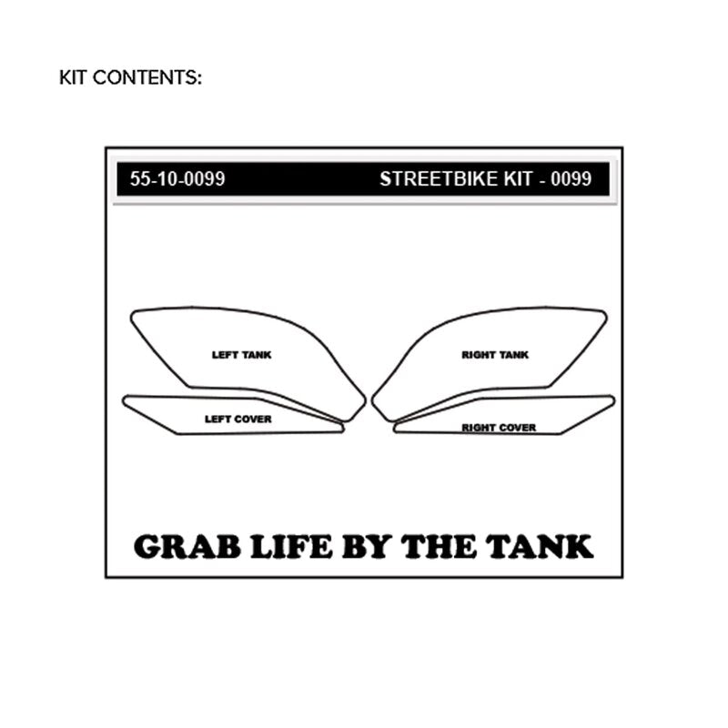 Stompgrip Icon Traction Pads Yamaha YZF-R1/M RN32/RN49/RN65 (15-26) 55-14-0099