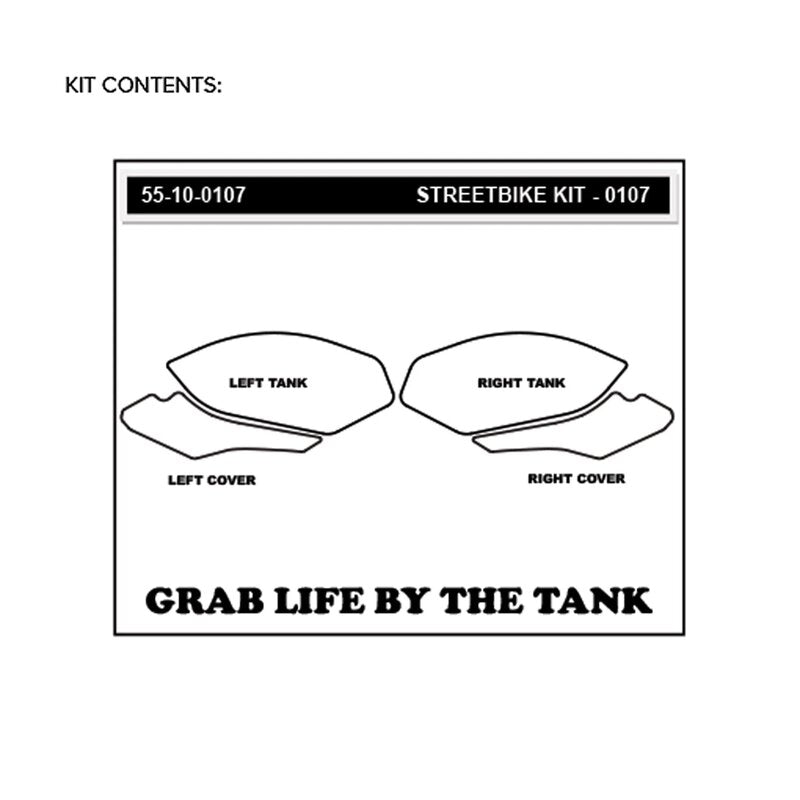 Stompgrip Icon Traction Pads BMW S1000RR K46 (15-18) 55-14-0107