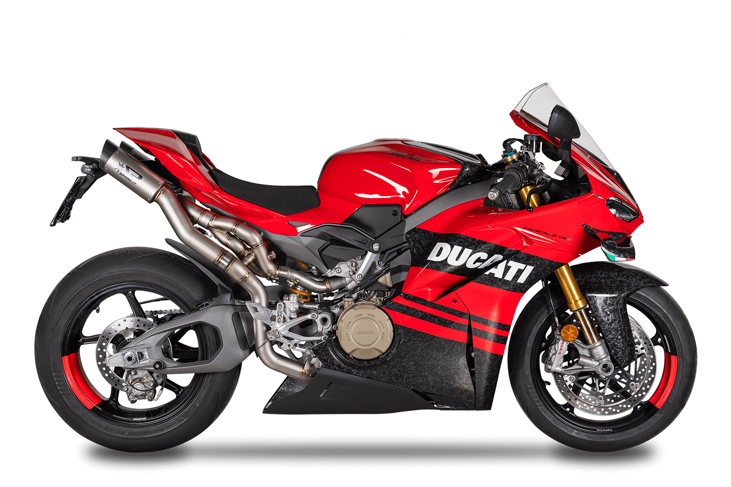 Spark Exhaust Komplettanlage Edelstahl Ducati Panigale V4/S (25-26) GDU8855T