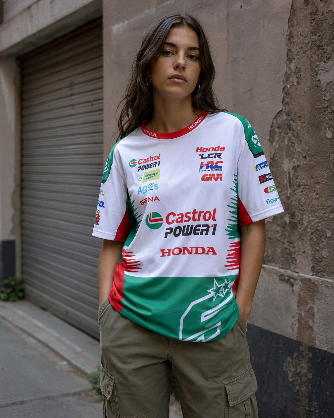 LCR Honda Racing Team Johann Zarco #5 T-Shirt Replica Herren 2026 IXON