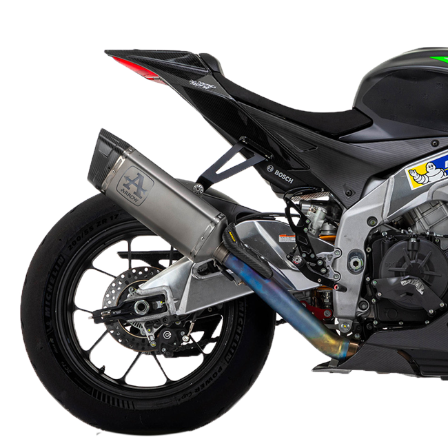 Arrow Slip-On Kit Pista Edelstahl Aprilia RSV4 1100 Factory (19-20) 71002PT