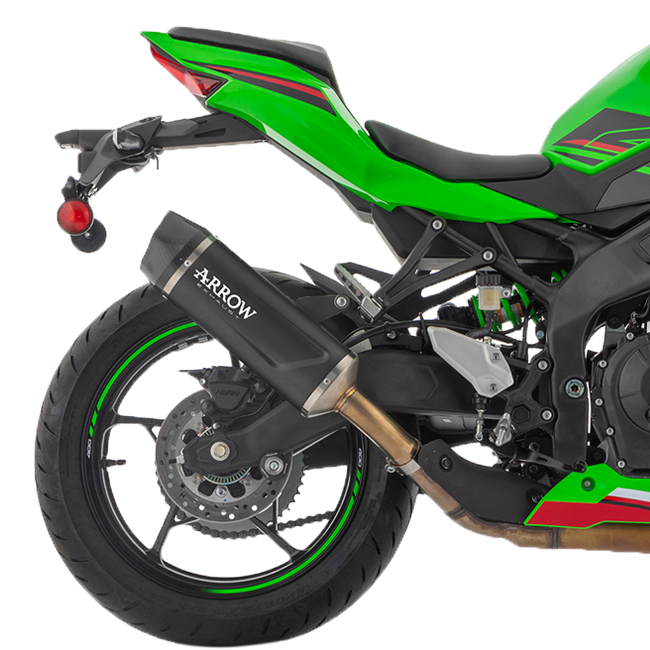 Arrow Slip-On Indy Race Aluminium Dark Kawasaki ZX-4RR (23-26) 71963AKN