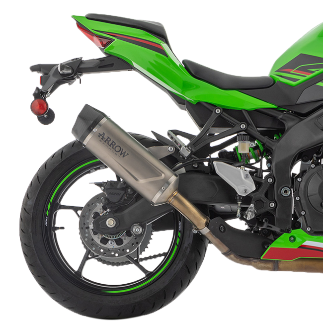 Arrow Slip-On Indy Race Titanium Kawasaki ZX-4RR (23-26) 71963PK