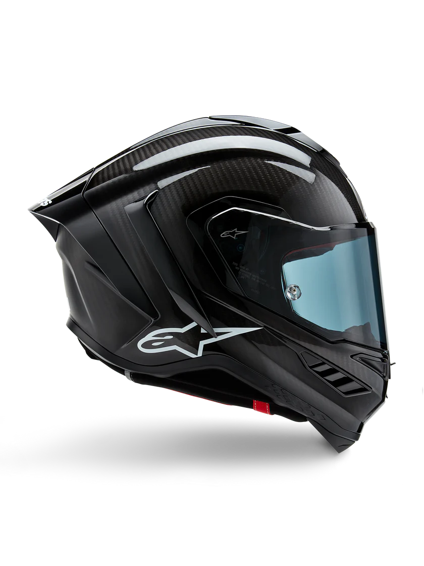 Alpinestars Supertech R10 Solid Helm Carbon Glanz 8200124-1902