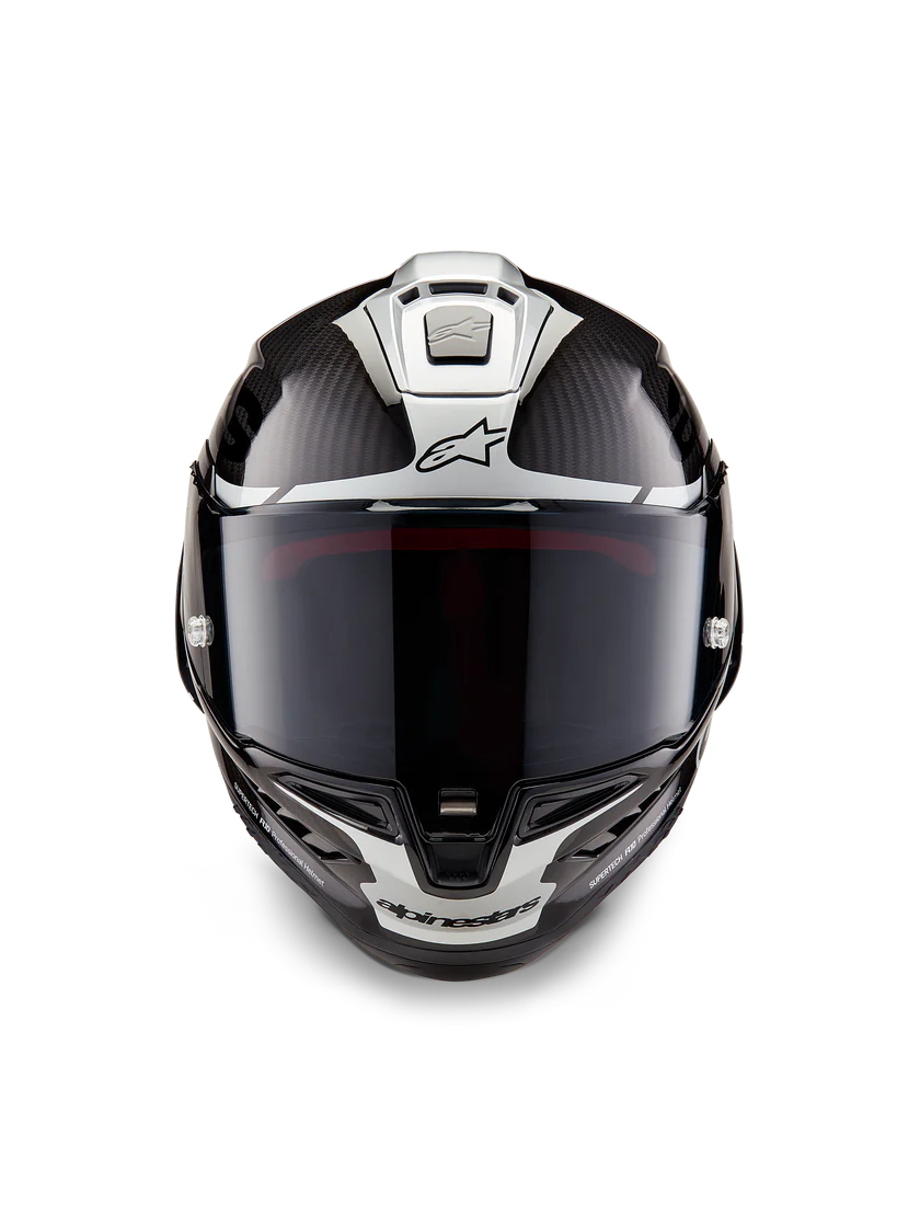 Alpinestars Supertech R10 Element Helm Carbon Schwarz Silber 8200324-1368
