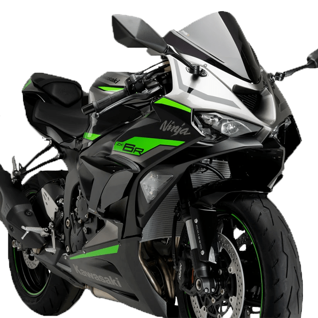 Puig Winglets Side Spoiler Downforce Kawasaki ZX-6 R (24-26)