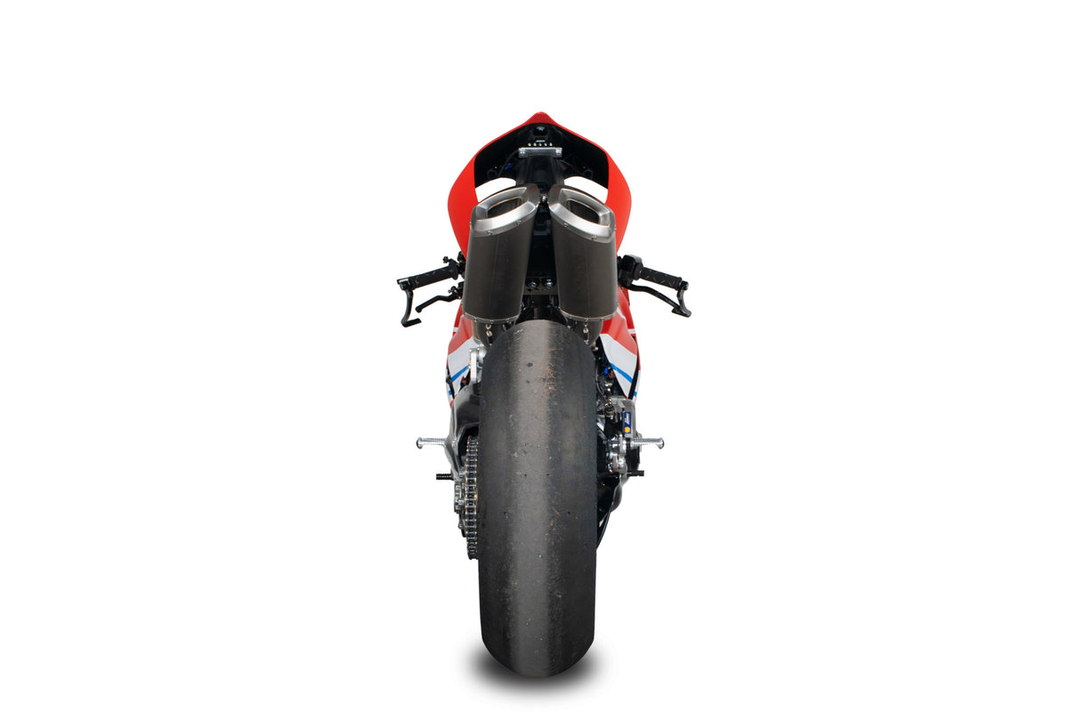 Spark Exhaust Komplettanlage Rechteckig WSSP Titanium Ducati Panigale 959 (16-19) GDU8836T