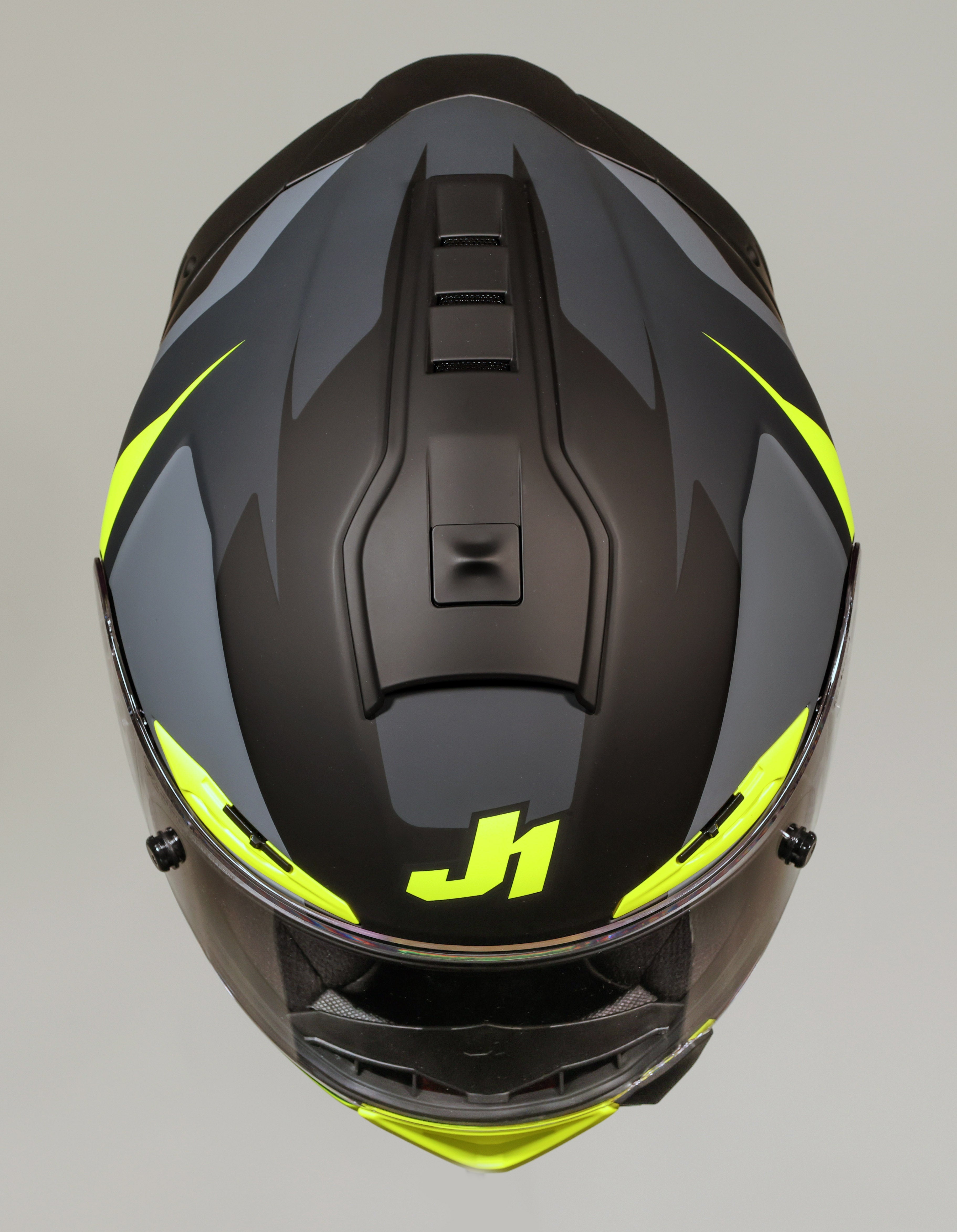 Just1 J-PGRF Helm Arrow Neongelb / Grau Matt 6130320294005