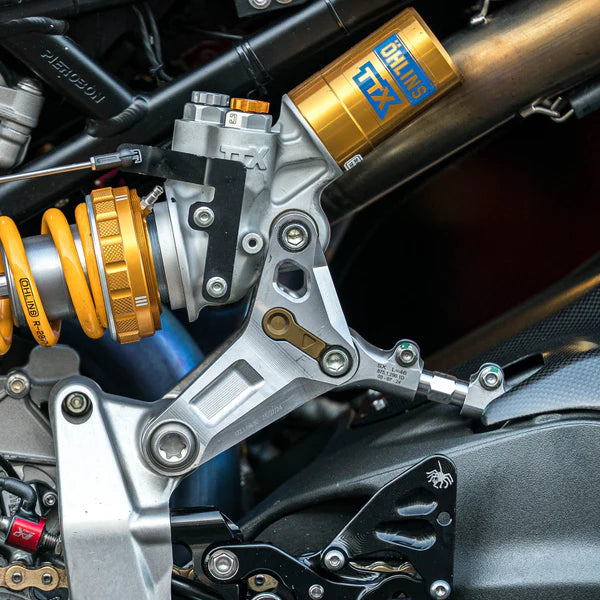 Umlenkung + Lenkkopf-Einsätze Kit WorldSSP Feel Racing Ducati Panigale V2 955 (20-24) 69925621A