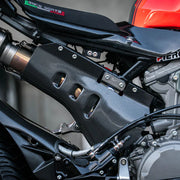 Carbon Auspuffschutz für SSP Akrapovic Auspuffanlage Feel Racing Ducati Panigale V2 955 (20-24) FR.460.111