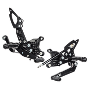 Fußrastenanlage Race Bonamici Racing Aprilia RSV4/RR/1100 Factory (21-26) A005SR