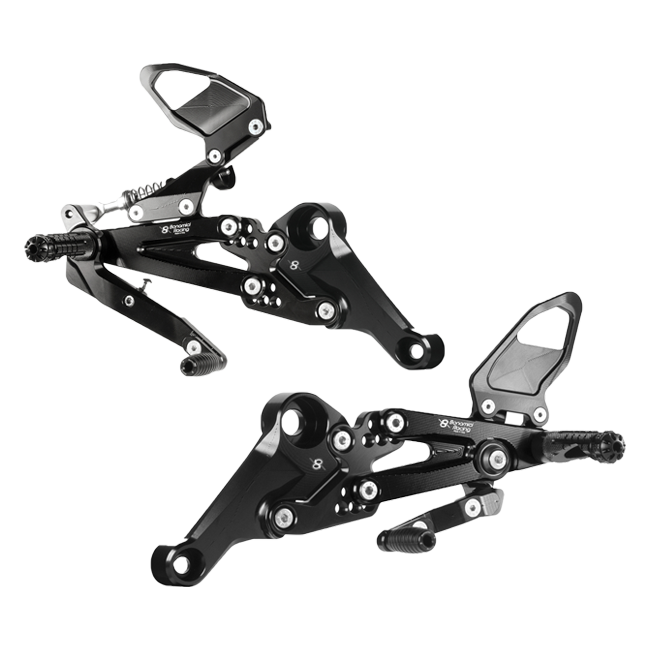 Fußrastenanlage Bonamici Racing Aprilia RS 660 (20-26) A006
