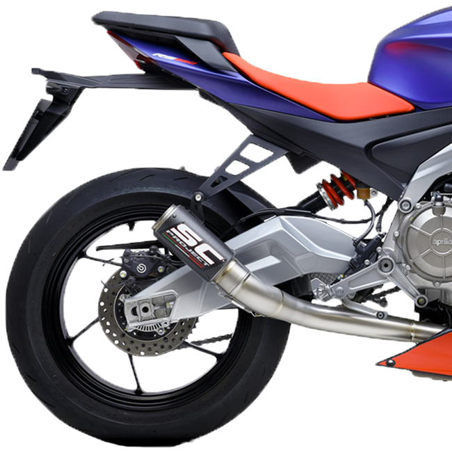 SC-Project Titan Komplettanlage 2-1 CR-T Aprilia RS 660 (20-24) A23A-PTC36