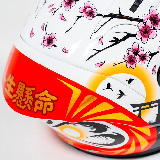 NHK GP-R Tech Race Helm Alonso López Motegi Japan Replica 2024