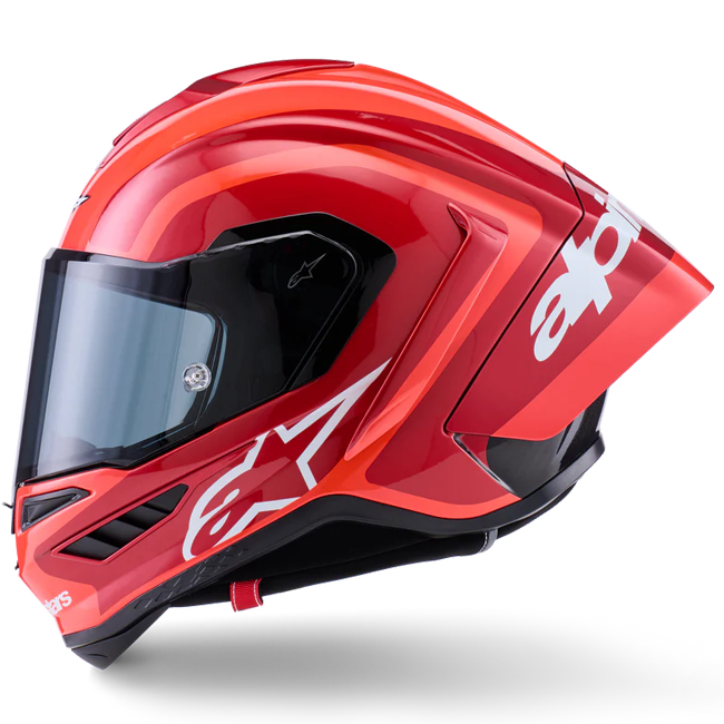 Alpinestars Supertech R10 Helm Arius Doppelrot glänzend 8203926-1683