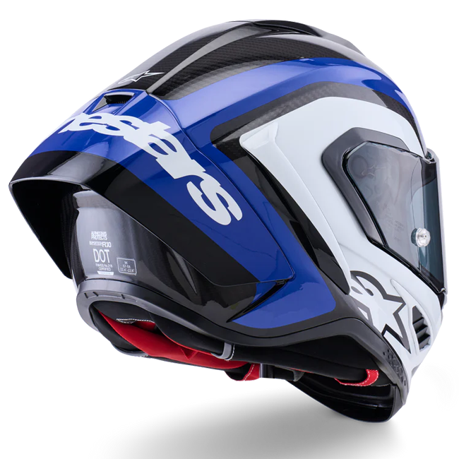 Alpinestars Supertech R10 Helm Arius Blau Glanz 8203926-1647