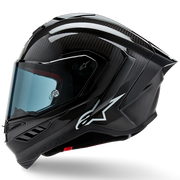 Alpinestars Supertech R10 Solid Helm Carbon Glanz 8200124-1902