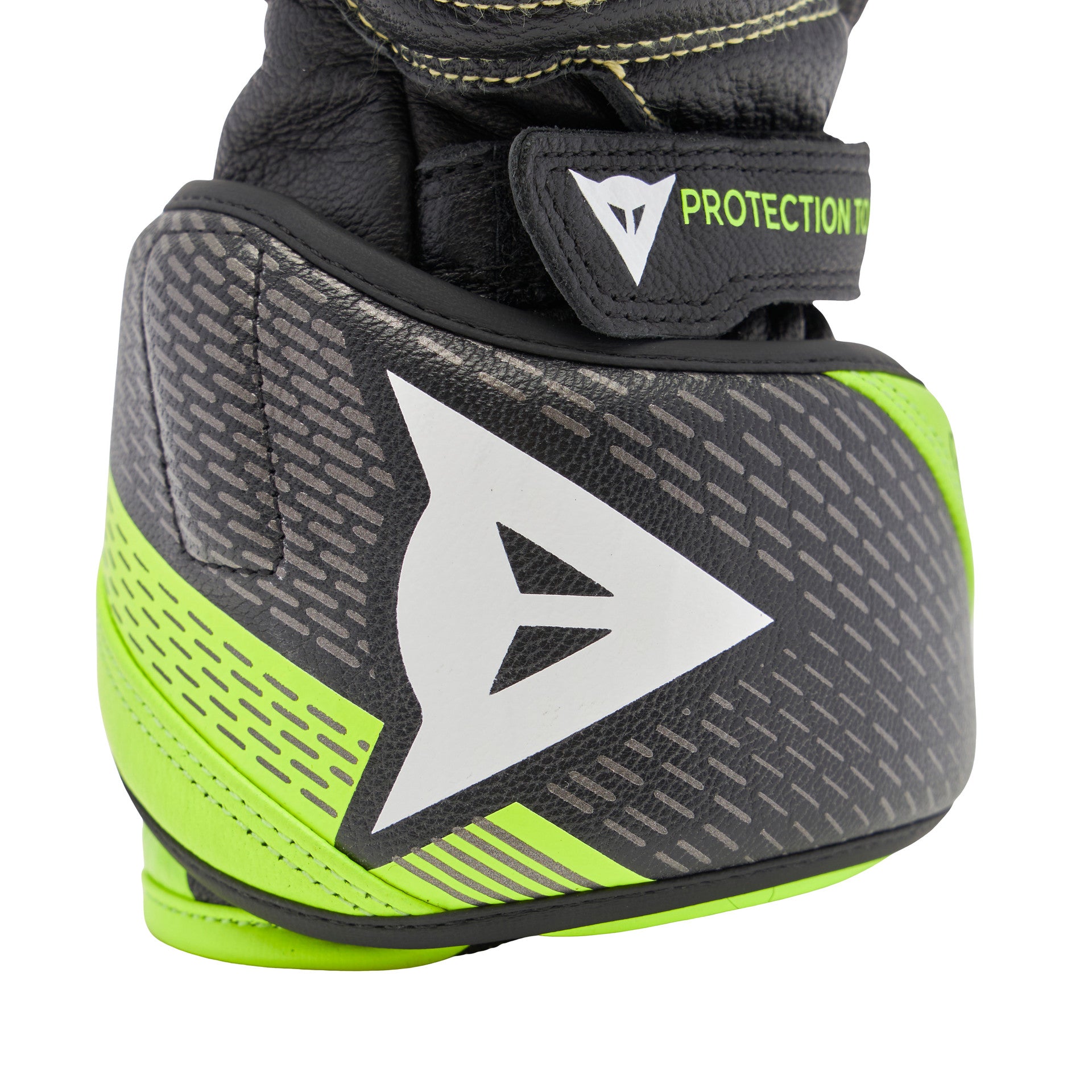 Dainese Full Metal 7 Racing Motorrad Lederhandschuhe | Herren | Neon Gelb/Schwarz