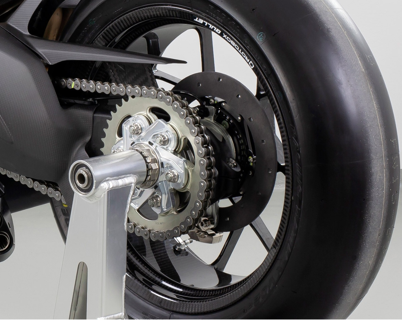 SICOM Carbon-Keramik Hinterrad-Bremsscheiben T-Drive 245x6mm Kit Ducati Panigale V4/S/R (18-24)