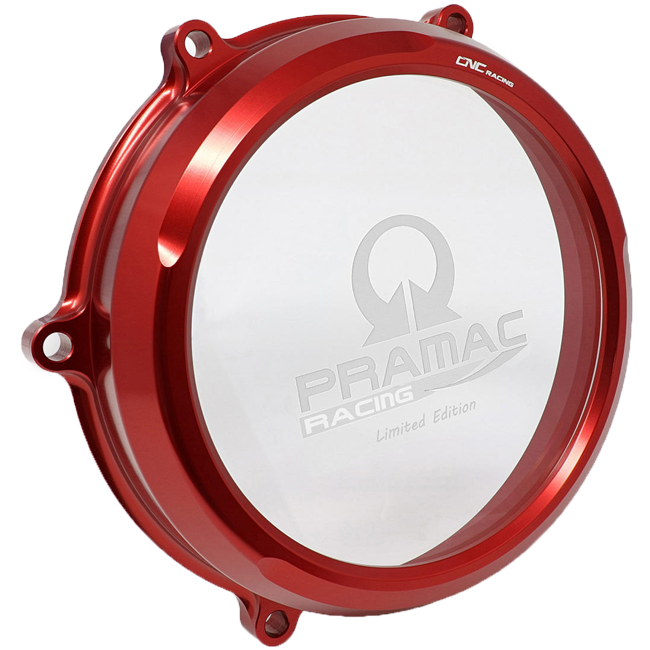 Transparenter Kupplungsdeckel Pramac Racing Limited Edition CNC Racing Ducati Panigale V4/S (25-26) CA210PR