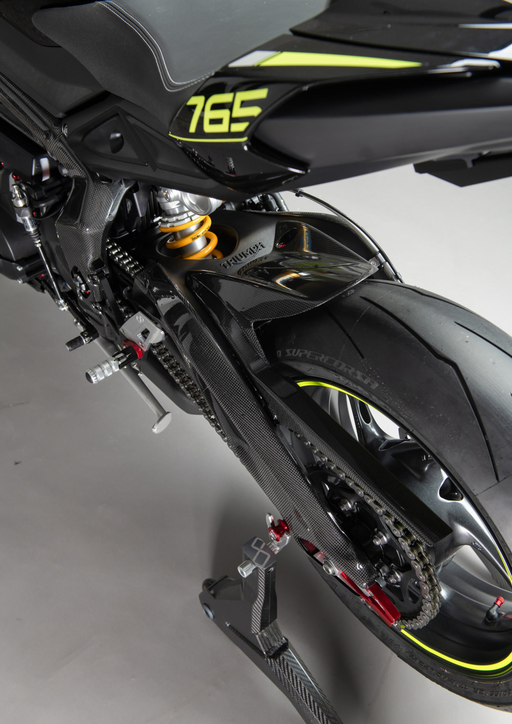 Hinterer Kotflügel Carbon LighTech Triumph Street Triple 765 S / R / RS / Moto2 (17-26) CART2420