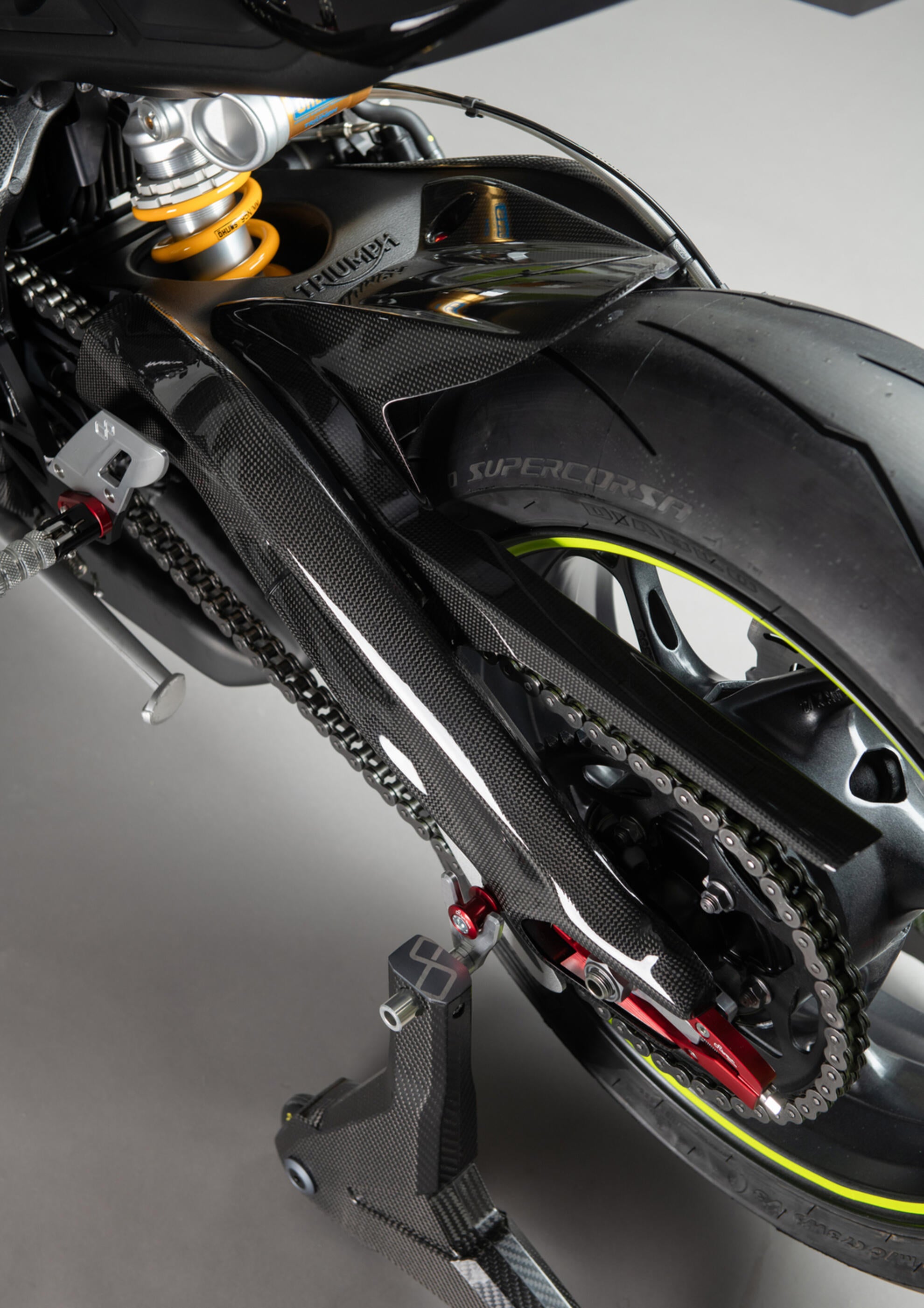 Hinterer Kotflügel Carbon LighTech Triumph Street Triple 765 S / R / RS / Moto2 (17-26) CART2420