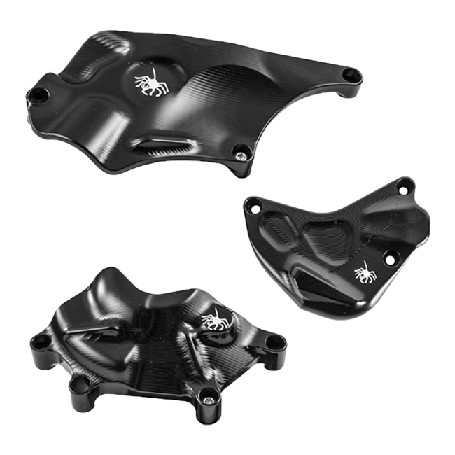 Aluminium Motor Schutzdeckel Spider Yamaha YZF-R1/M RN32, RN49 und RN65 (15-26) 20.Y33