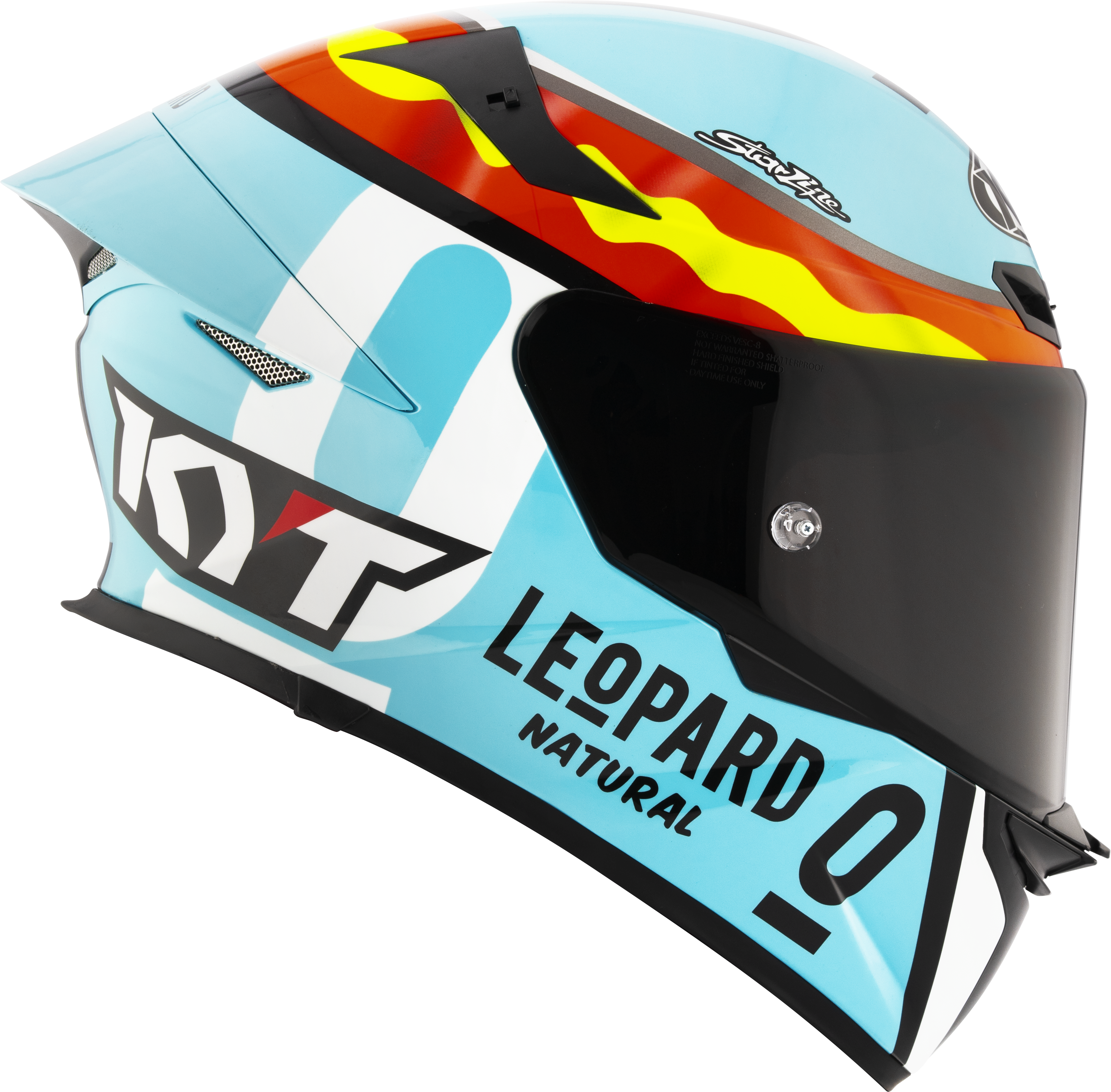 KYT TT-Revo Helm Leopard Racing Replica Spanien Y6TR0018