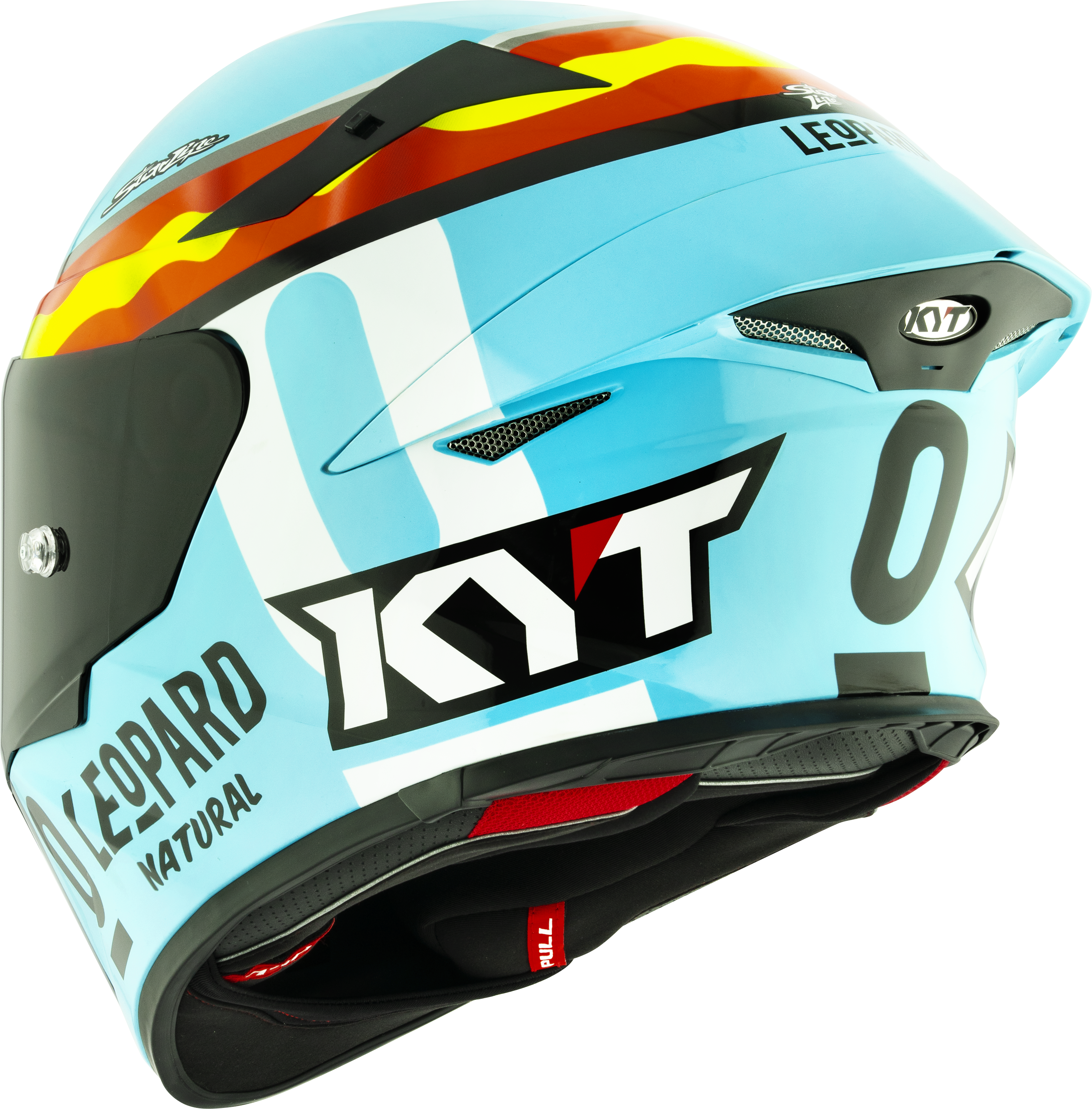 KYT TT-Revo Helm Leopard Racing Replica Spanien Y6TR0018