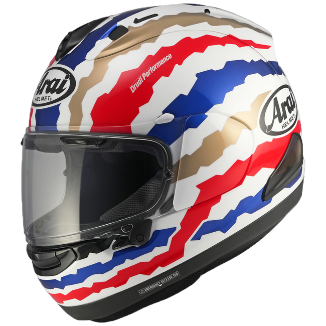 Arai RX-7V Evo Helm Mick Doohan Jubilee Restyle Replica 137-0386